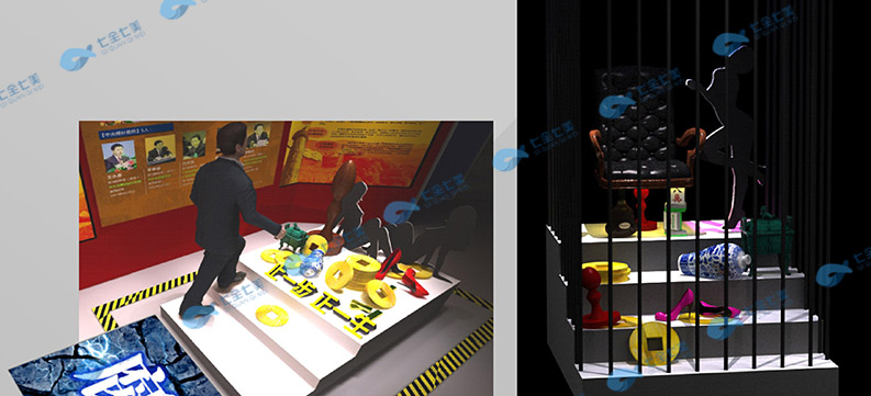 展廳多媒體設(shè)備360全息顯示，展館產(chǎn)品全息交互投影，教育基地定制全息顯示