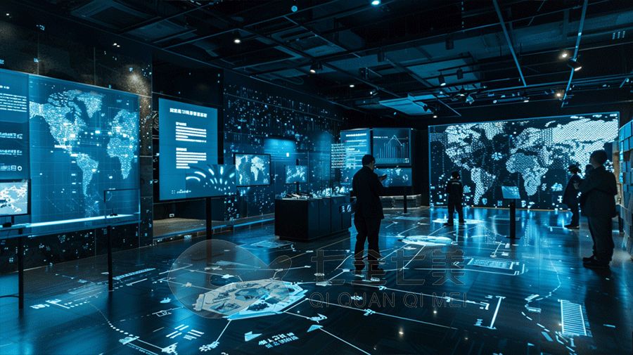 高科技研學(xué)展廳設(shè)計(jì), 多媒體互動(dòng)教育方案, 創(chuàng)意智能展示設(shè)備