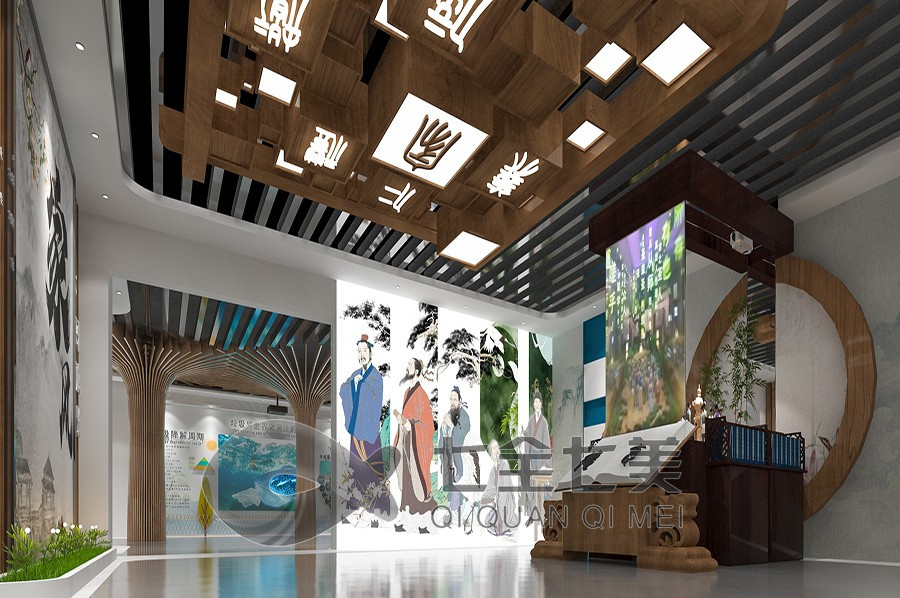 創(chuàng)新家訓(xùn)展廳施工圖,多媒體展覽館設(shè)計(jì),數(shù)字化展廳建設(shè)