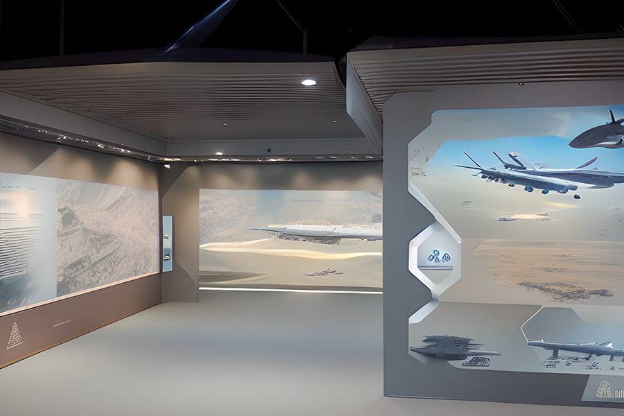 軍史館設計, 多媒體展覽館設計, 軍史館多媒體設備