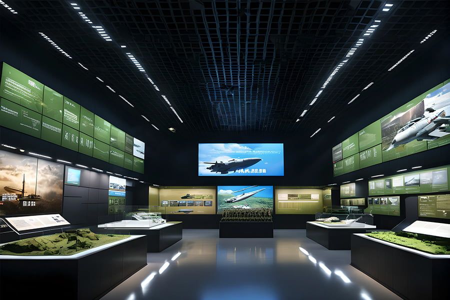 軍史館設計,多媒體展覽館建設,高科技互動設備