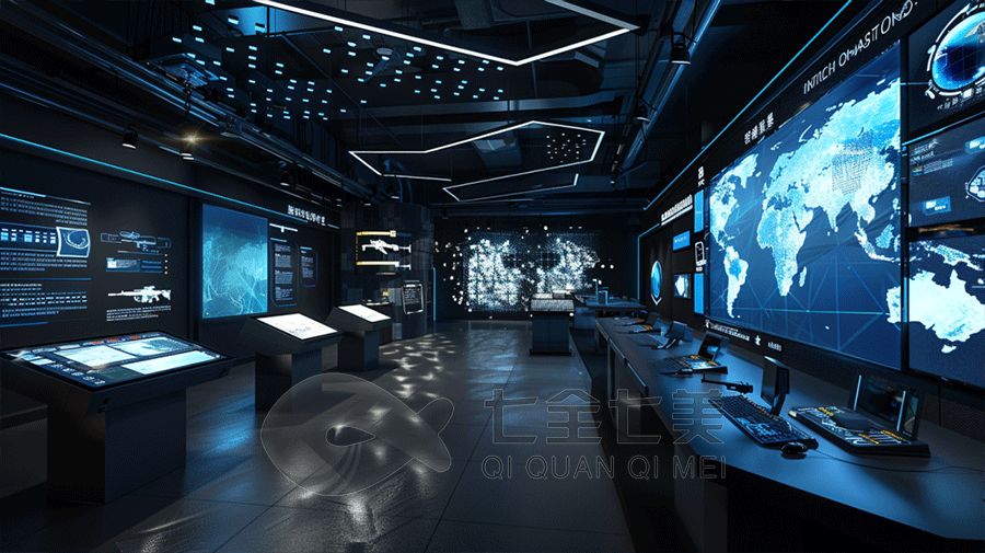 軍史館設備廠家,多媒體展示設備,高科技展覽館設計