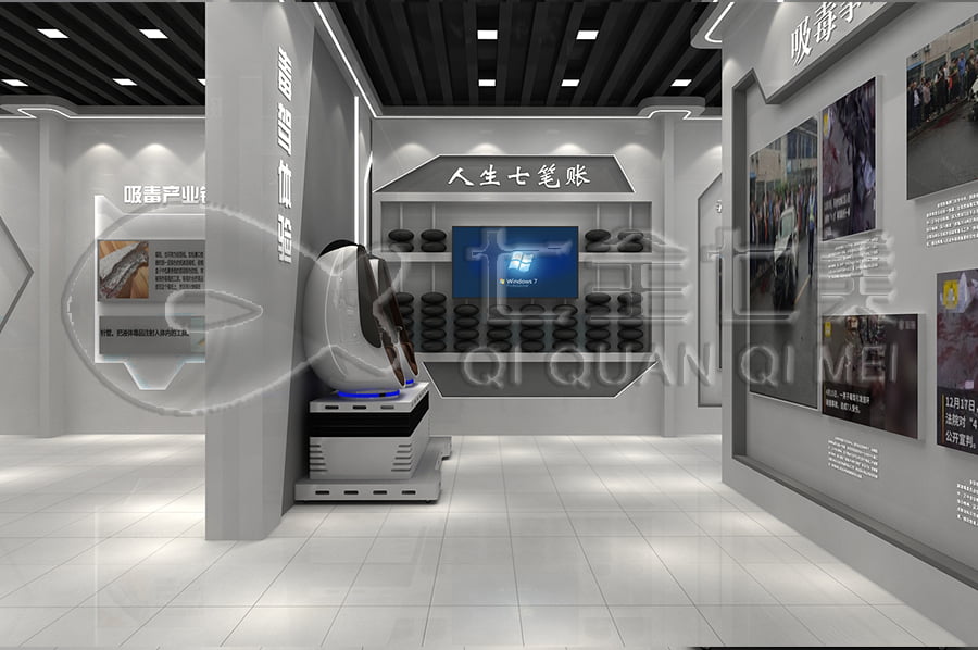 未成年禁毒教育, 展覽館建設方案, 多媒體互動設備