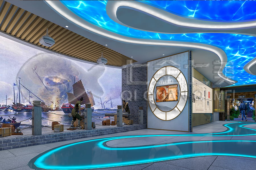 禁毒教育展廳設計,數(shù)字化互動展覽館,智能多媒體警示設備