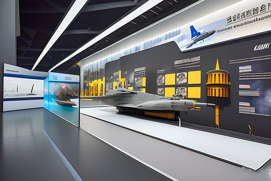國防教育展廳設(shè)計,軍事博物館建設(shè)方案,高科技展覽館設(shè)計公司