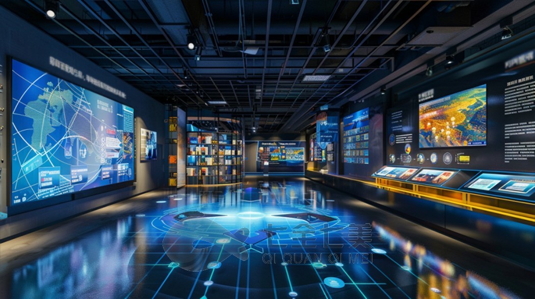 國防教育基地設(shè)計(jì)，國防動(dòng)員展廳