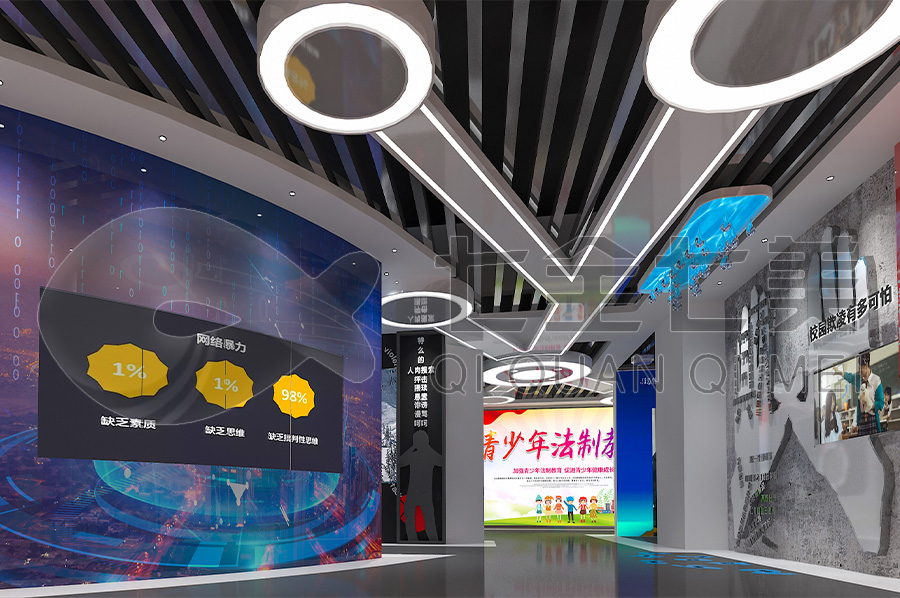 青少年普法文化教育展廳效果圖設(shè)計(jì) 青少年普法文化教育展廳效果圖設(shè)計(jì)