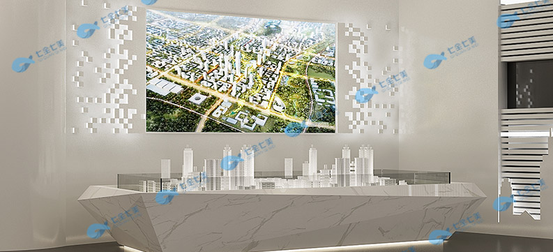 VR互動(dòng)城市規(guī)劃展廳設(shè)計(jì)效果圖 VR互動(dòng)城市規(guī)劃展廳設(shè)計(jì)效果圖