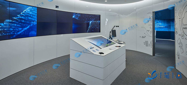 展廳布置，多媒體互動(dòng)展廳布置