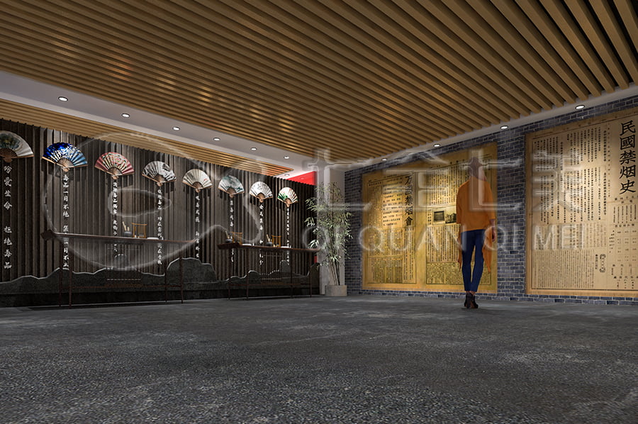 沉浸式禁毒教育基地效果圖 沉浸式禁毒教育基地效果圖