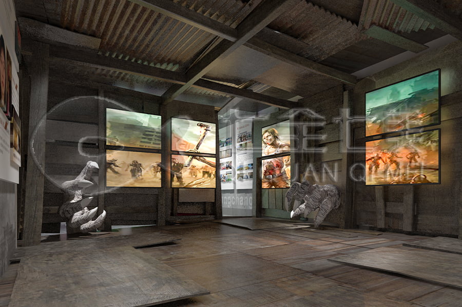 互動禁毒館設(shè)計(jì)效果圖 互動禁毒館設(shè)計(jì)效果圖