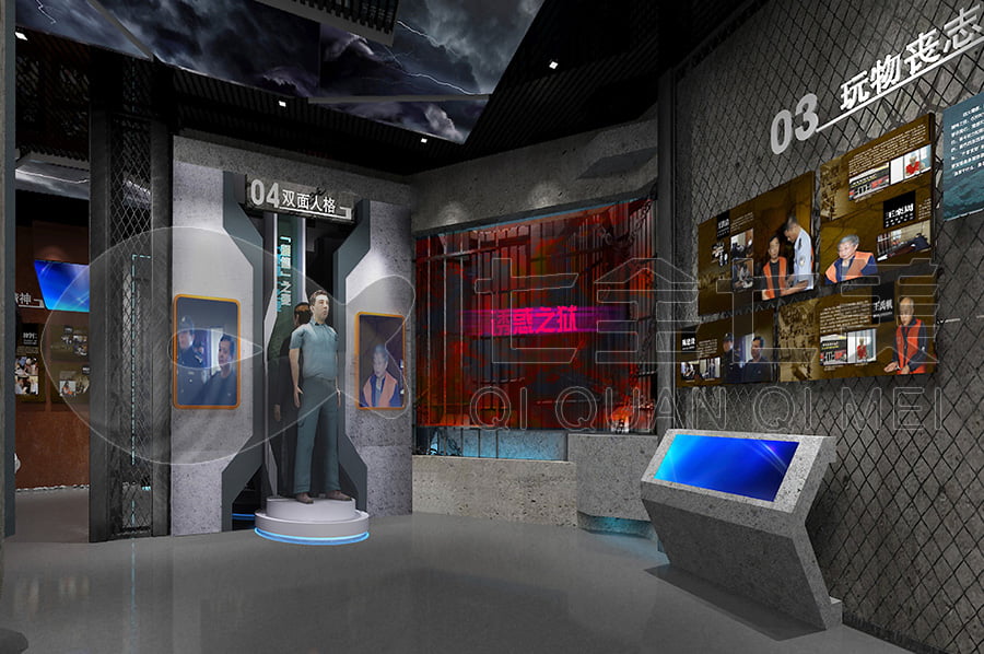 廉政警示教育基地布局圖