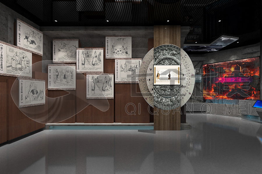 紅色廉政教育基地空間效果圖